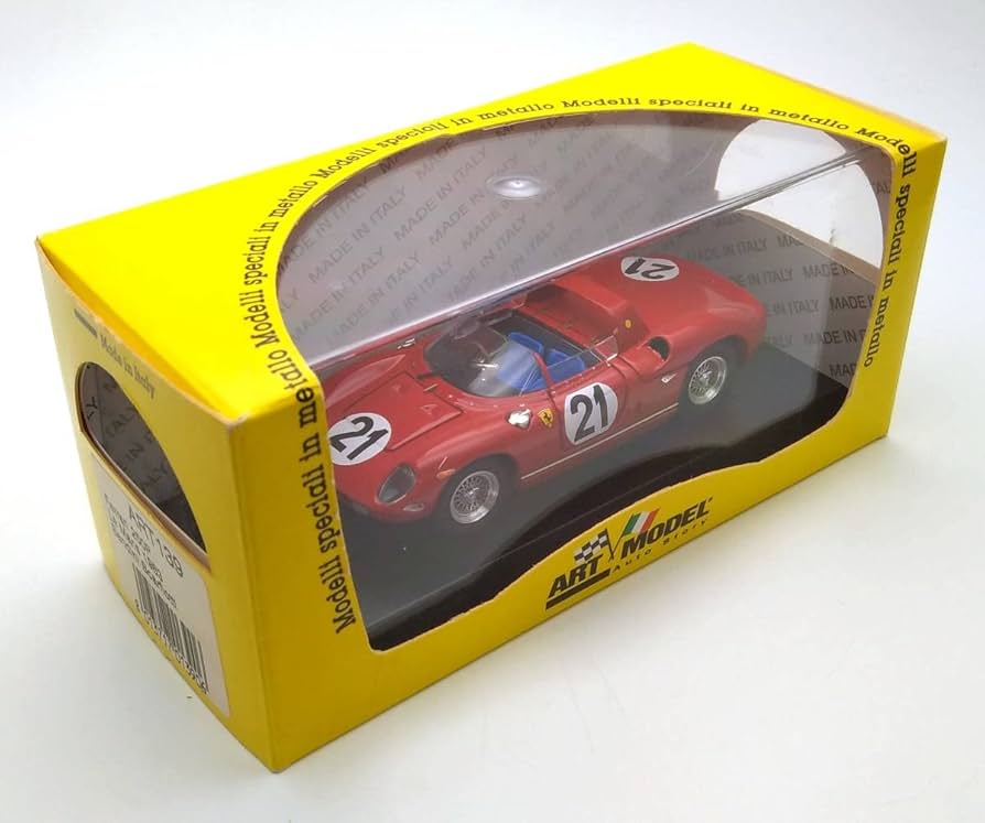 フェラーリ250 ルマン ポリトーイ Mシリーズ 1/43　 イタリア製　美品 Amazon.co.jp: ART MODEL アートモデル Ferrari 250P フェラーリ